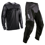 MX komplet LEATT Moto 3.5 Ride Kit Stealth Black Grey 2026