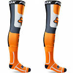 MX ponožky pod ortézy FOX FlexAir Knee Brace Sock Flo Orange 2023