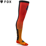 MX ponožky pod ortézy FOX FlexAir Knee Brace Sock Fracture Tangerine 2026
