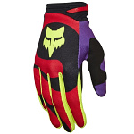 MX rukavice FOX 180 Emotion Glove Flo Red 2025
