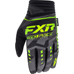 MX rukavice FXR Prime MX Glove Camo HiVis Lime 2025
