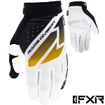 MX rukavice FXR Reflex Air MX Glove White Black Gold 2025
