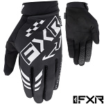 MX rukavice FXR Reflex Dual MX Glove Black White 2025