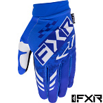MX rukavice FXR Reflex MX Glove Blue White 2025