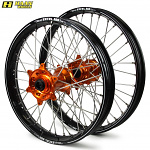 MX sada kol HaanWheels KTM SX / SXF 23-..  - Excel A60 21x1,6 + 19x2,15 / Orange Hub 