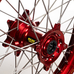 MX sada kol HaanWheels KTM SX/SXF 23-.. GasGas 24-.. Excel Black 21x1,6 + 19x2,15 / Red Hub