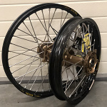 MX sada kol HaanWheels Yamaha YZ450F YZ250F 14-.. - Excel Black 21x1,6 + 19x2,15 / Magnesium Hub