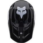Náhradní kšilt dětské helmy FOX Youth V1 Visor Lean Black 2025