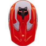 Náhradní kšilt dětské helmy FOX Youth V1 Visor Lean Flo Orange 2025