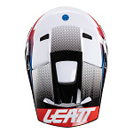 Náhradní kšilt helmy Leatt Visor Moto 2.5 V24 Black White