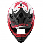 Náhradní kšilt helmy MSR SC-1 Visor Phoenix White Black Red