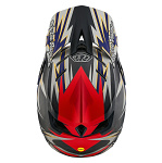 Náhradní kšilt helmy TroyLeeDesigns D4 Carbon Inferno Gray Visor 