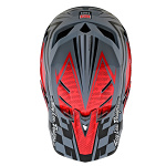 Náhradní kšilt helmy TroyLeeDesigns D4 Carbon Sram Red Black Visor 