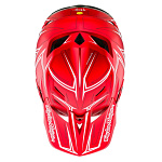 Náhradní kšilt helmy TroyLeeDesigns D4 Composite Pinned Red Visor 