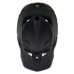 Náhradní kšilt helmy TroyLeeDesigns D4 Composite Stealth Black Visor 