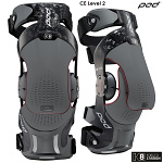 Ortézy na kolena pro motokros POD K8 3.0 Knee Brace Carbon Graphite