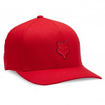 Pánská čepice FOX Head FlexFit Hat Flame Red