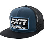 Pánská čepice FXR Race Division Hat 24 Dark Steel Tranquil Blue