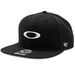 Pánská čepice Oakley 47 B1B Ellipse Hat BlackOut White