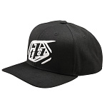 Pánská čepice TroyLeeDesigns Badge Curved SnapBack Hat Black