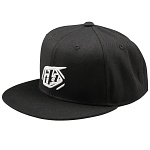 Pánská čepice TroyLeeDesigns Badge Flat Bill SnapBack Hat Black