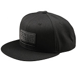 Pánská čepice TroyLeeDesigns Factory Flat Bill SnapBack Hat Black