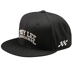 Pánská čepice TroyLeeDesigns Scholar Flat Bill SnapBack Hat Black