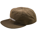 Pánská čepice TroyLeeDesigns Signature Unstructured SnapBack Hat Olive Canvas