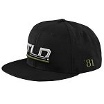 Pánská čepice TroyLeeDesigns Speed Flat Bill SnapBack Hat Black