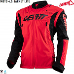 Pánská enduro bunda Leatt Moto 4.5 Lite Jacket Red 2026