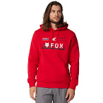 Pánská mikina FOX X Honda Pullover Fleece Flame Red