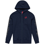 Pánská mikina TroyLeeDesigns Branded Zip Up Hoodie Navy