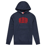 Pánská mikina TroyLeeDesigns Stamp Pullover Hoodie Navy Heather