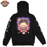 Pánská mikina TroyLeeDesigns X RedBull Rampage Valley Of Gods Pullover Hoodie Black