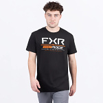 Pánské tričko FXR Race Div Premium T-Shirt Black Orange