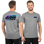 Pánské tričko FXR Race Division Premium T-Shirt Grey Heather