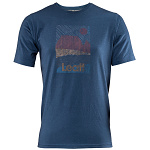 Pánské tričko LEATT Core T-Shirt Denim