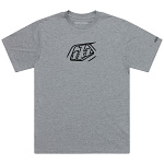 Pánské tričko TroyLeeDesigns Badge Short Sleeve Tee Gray Heather