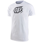 Pánské tričko TroyLeeDesigns Badge Tee White