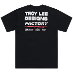 Pánské tričko TroyLeeDesigns Factory Short Sleeve Tee Black