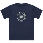Pánské tričko TroyLeeDesigns Rotation Short Sleeve Tee Navy Heather