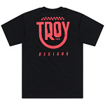 Pánské tričko TroyLeeDesigns Smiley Short Sleeve Tee Black
