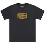 Pánské tričko TroyLeeDesigns Stamp Short Sleeve Tee Black Heather