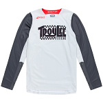 Pánský dres TroyLeeDesigns GP Scout Jersey Big Lee Charcoal Fog 2025
