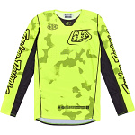 Pánský dres TroyLeeDesigns SE PRO Jersey Blotted Flo Yellow 2025