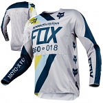 Pánský MX dres FOX 360 Draftr Jersey Light Grey 2018