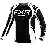 Pánský MX dres FXR Helium MX Jersey Black White 2025.7