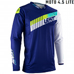 Pánský MX dres LEATT Moto 4.5 Lite Jersey Blue 2023