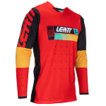 Pánský MX dres LEATT Moto 4.5 Lite Jersey Red 2024