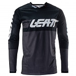 Pánský větrací MX dres Leatt Moto 4.5 X-Flow Jersey Black 2024